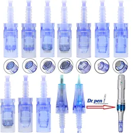 50PCS Micro Needle Patron Tips för A6 Dr.pen Auto Derma Pen Bayonet Kopplingsanslutning Anti Aging Acne Spot Stretch Marks