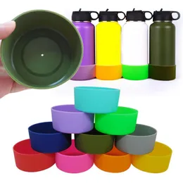 Silicone Coasters For 32oz and 40oz Bottle Bottom Protective Cover Cap Rubber Cup Vacuum Flask Bottom Cover