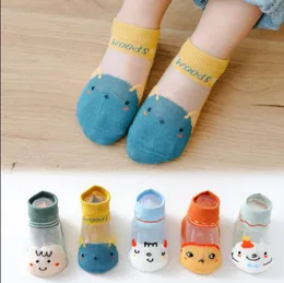 Mesh Baby Socks Cartoon Animal Newborn Boy Sock Breathable Infant Girls Socks Cute Children Ankle Sock Summer Baby Footwear 40 Lots DW5277