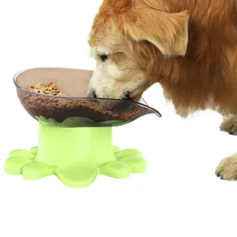 Nuovo design Ciotola per l'alimentazione del gatto del cane fantasia Due stili Alimentatore per piatti d'acqua per animali domestici Ciotola elevata Contenitore di grande capacità