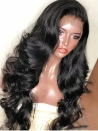 Diva Virgin Malaysian Hair Body Wave 360 ​​Lace Frontal Wig Pre Plocked With Baby Hace 180% Densitet 360 Lace Wig Human Hair