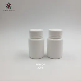 30cc HDPE Hotsale Plastic Medicine Bottle with Sealer Cap for Pill, Capsules, Vitamin 50+2pcs/lot