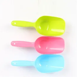 Pet Dog Spoon Puppy Cat Bird Ferret Rabbit Food Foder Scoop Shovel Spade Rätterverktyg YQ01124