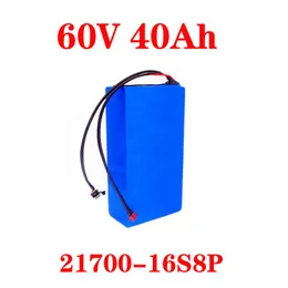 60V20AH 25AH 30AH 40ah elektrisk scooter Batteri 60V 40ah elektrisk cykel litiumbatteri Scooter 60V 1000W EBIKE BATTERI