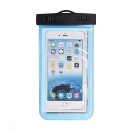 iPhone 용 Universal Outdoor Waterproof Bag Pouch 케이스 16 15 13 12 11Pro Max Samsung S8 Note 9 8 Xiaomi Redmi 전화 방수 백 케이스 50pcs