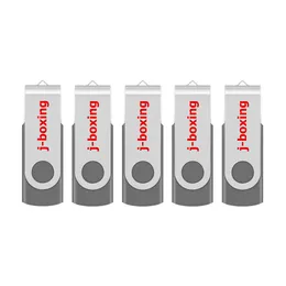 Gray 5pcs/partia 1G 2G 4G 8G 16G 32G 64G Rotacyjne napęd flash USB Dysk błyskowy Dysk Pióra Pióro Szybka pamięć pamięci MacBook na PC Laptop MacBook