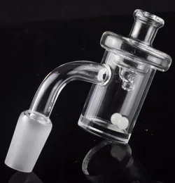 Vendita calda 5mm Fondo 10mm 18mm femmina maschio quarzo 14mm chiodo banger con vetro UFO Carb Cap Terp Pearl Ball per bong in vetro