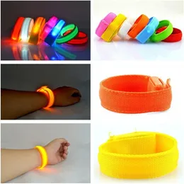 Hot sale 24*2cm Led Bracelet fashion glow Bracelet Holiday bar concert Cheer supplies Flash bracelet T3I0295