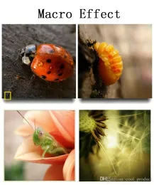 魚眼レンズ3携帯電話レンズの魚眼レンズ+広角+マクロカメラレンズ用iPhone 7 6Sプラス5S / 5 Xiaomi Huawei Samsung