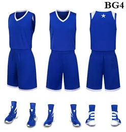 2019 Mens New Blank Ausgabe Basketball Jerseys Namet individuelle Nummer Beste Qualität Größe S-XXXL GRÜN WEISS SCHWARZ BLAU FFR554