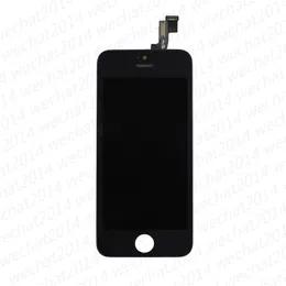 (100% Tested) LCD Display Touch Screen Digitizer Assembly Replacement Parts for iPhone 5 5S 5C SE 6 free DHL