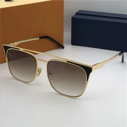 Luksusowo-moda Sunglass Deisnger Lato Styl Cloating Lustro Obiektyw Najwyższej Jakości z Oryginalną Case Round Frame UV400 Okulary ochronne 1029