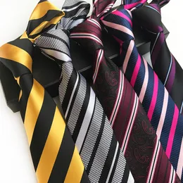 20 stylów kwiatowe krawaty dla mężczyzn Wedding Business Christmas Jacquard Gravatas Silk Ties 8cm moda