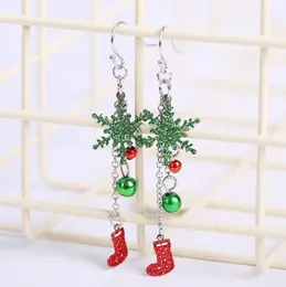New Christmas Gift Ladies Crystal Snow Flake Bijoux Statement Stud Earrings For Women Earring Fashion Jewelry Drop Shipping GB1371