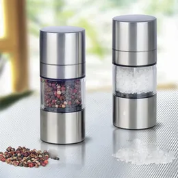 Creative Instrukcja Mill Mill Salt Pepper Młyn Portable Kitchen Mill Muller Spice Sauce Grinder Narzędzie kuchenne