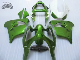 Free custom Motorcycle parts for Kawasaki Ninja 2002 2003 ZX9R green road race Chinese fairing bodywork ZX-9R ZX 9R 02 03