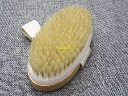 Home Elliptical handle bath brushes for children Bristle bath brush through Meridian rub back bathbrush