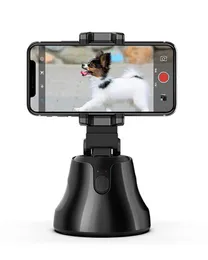Portable All-in-One Auto Smart Shooting Selfie Stick 360 Rotation AU Till Ansikte Spårningsobjekt Vlog Kamera Telefonhållare