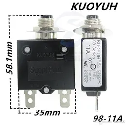 Disjuntores 98 Series-11A Overcurrent Protector Overload Switch Taiwan KUOYUH