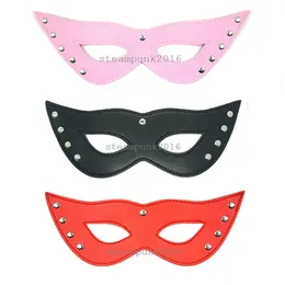 Bondage Kvinna Sexig Temperament Open Eye Mask Cat Party Masquerade Restraint Fantasy Fun # R42