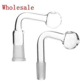 Fabrik Großhandel Wasserpfeifen Glasschale mit 14 mm 18 mm männlich weiblich klar dick Pyrex Ölbrenner Rohrverbindung für Wasserbongs Rohre