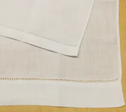 Hemtextiles handduk uppsättning av 12 gästhandduk 14 x22 linnhanddukar broderade hemstitched gräns267h