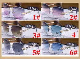 Gradient Vintage Sonnenbrille Männer neue randlose quadratische Sonnenbrille Mode Sonnenbrille Brand Frau Luxus Oculos de Sol Feminino 5pcs schnell.