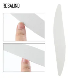 매니큐어 UV 젤 니스 파일에 대한 로잘린 화이트 네일 파일 버퍼 전문 매니큐어 도구 손톱 세트