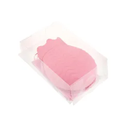 IPREE® 450 ml torba na gorącą wodę zimową podgrzewacz kuchenki mikrofalowej butelki silikonowej - różowy