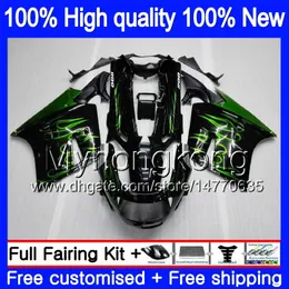 Kawasaki ZZR 1100 CC ZX-11R 1990 1991 1991 1991 1990 1991 1991 1991 1991 1992 205年ZX11 R ZZR-1100 ZX-11 R ZX11R 90 91 92フェアリンググリーン炎