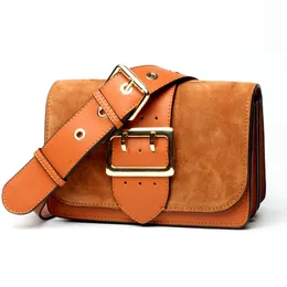 Designant - nowy europejski i amerykański styl torba narządów damska pojedyncze skórzane torby na ramię Nowa matowa torebka