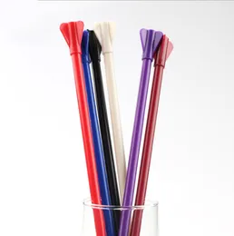 Stirring Drink Straws 커피 주스 마시는 Straws 듀얼 사용 Straw