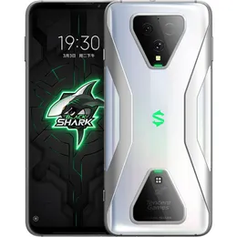 オリジナルブラックサメ3 5G LTE携帯電話ゲーム8GB RAM 128GB ROM Snapdragon 865オクタコア64MP AI 4720mAh Android 6.67 "Amoledフルスクリーン指紋IDスマート携帯電話