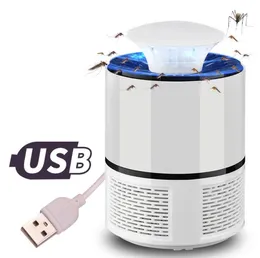 Elektryczna moskitiera Killer Lampa USB Photocatalyst Mosquito Killer Fly Moth Bug Lampa Pułapka Moskitiera Pułapowa LED Pest Catcher Light Lsk181