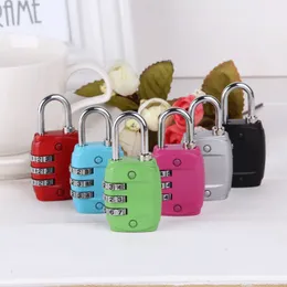 3 Digit Dial Combination Code Number Lock Zinc Alloy Padlock For Travel Luggage Zipper Bag Backpack Handbag Suitcase Drawer DBC VT0655