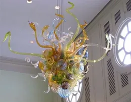 100% Mouth Blown CE UL Borosilicate Murano Glass Dale Chihuly Art Special Craft Modern Diwali Decorative Lights
