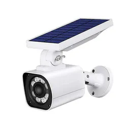BRELONG SIMULATION MONITOR Fake Camera Solar Body Sensor Garden Light LED Vägglampa