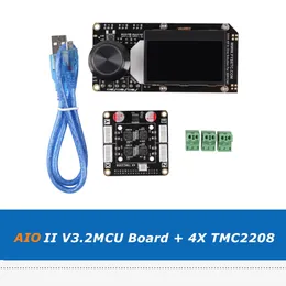 All In One AIO II V3.2MCU 32bit Steuerplatine + 4X TMC2208 integriertes Treibermodul für 3DP/CNC 3D-Druckerteile