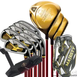 Новый Maruman Majesty Prestigio 9 гольф -клубы водитель Wood Irons клюшка и сумка для гольфа стальной вал или графитный вал Полный набор клубов