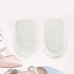 Wholesale free delivery hobbaggo 1 pair of heel insole massage pad silicone insert pad massager NEW