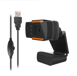 USB Web Cam Webcam HD 720P 480P 1080p 30fps Fotocamera per PC con microfono ad assorbimento MIC per Skype per Android TV Fotocamera per computer girevole