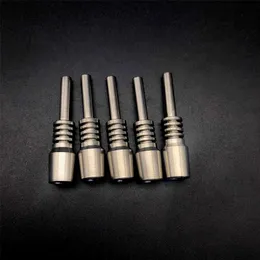 10mm Grade 2 Wskazówka Titanium 40mm Długość Tip Tytanu Nails Akcesoria do palenia Dla Kit NC Szklane Bongi Wody Dab Rigs Rury Palenie