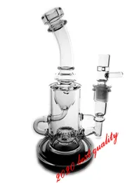 klein new works glass bongs incycler oil rigs dab rig smoking water pipes optional 14.4mm joint hookahs