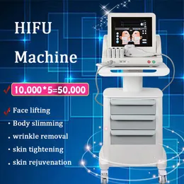 Hot Selling Portable Hifu Machine Hi-Fu Slant Face and Body Beauty Liposonix Machines Icke-invasiv anti-aging utrustning