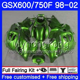 Ciało dla Suzuki GSXF 750 600 Light Green Hot GSXF750 1998 1999 2000 2001 2002 292HM.68 GSX 600F 750F Katana GSXF600 98 99 00 01 02 Owalnia