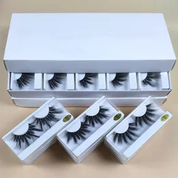 Wholesale 25mm Lashes 10 styles 25 mm False Eyelashes Thick Strip Mink Lashes Makeup Dramatic Long Mink Eyelashes In Bulk