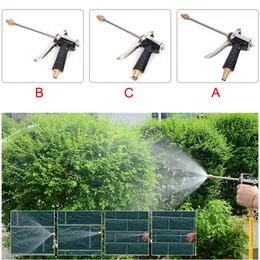 Spruzzatore ad alta pressione Ugello a spruzzo per tubo dell'acqua in metallo per lavaggio auto Irrigazione del giardino Irrigazione del prato H99F