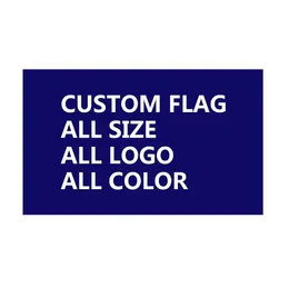 Custom Flag and Banner 5x3 Feet Any Logo Any Color 100D Polyester Digital Printing High Quality Custom Flags Dropshipping