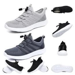 Icke-varumärke högkvalitativa kvinnor Mens Running Shoes White Black Grey Sports Trainers Runners Sneakers Hemmagjorda varumärke tillverkade i Kina storlek 39-44