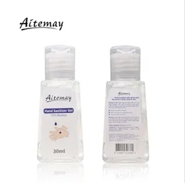 HOT SALES Aitemay 30ML Instant Hand Sanitizer 75% Ethanol Alcohol Hand Gel Skin Disinfection Liquid Soap Disinfectant Free shipping